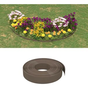 Berkfield Home - Royalton Garden Edging Brown 10 m 10 cm Polyethylene