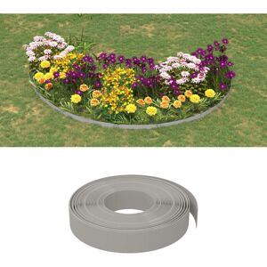 Berkfield Home - Royalton Garden Edging Grey 10 m 10 cm Polyethylene