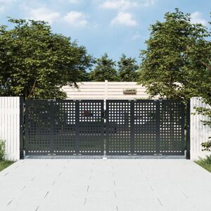 Royalton Garden Gate Anthracite 300x150 cm Steel