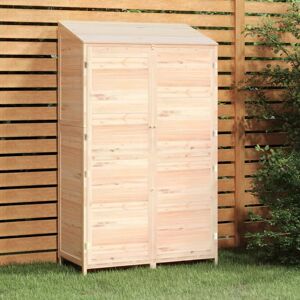 BERKFIELD HOME Royalton Garden Shed 102x52x174.5 cm Solid Wood Fir