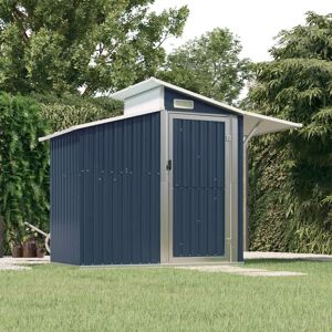 Berkfield Home - Royalton Garden Shed Anthracite 270x130x208.5 cm Galvanised Steel