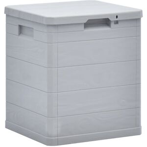 Berkfield Home - Royalton Garden Storage Box 90 l Light Grey