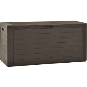 Berkfield Home - Royalton Garden Storage Box Brown 116x44x55 cm