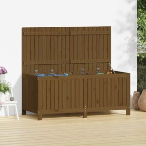 BERKFIELD HOME Royalton Garden Storage Box Honey Brown 147x68x64 cm Solid Wood Pine