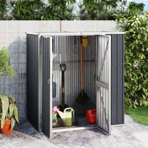 Berkfield Home - Royalton Garden Tool Shed Anthracite 161x89x161 cm Galvanised Steel