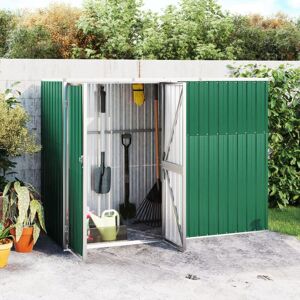 Berkfield Home - Royalton Garden Tool Shed Green 225x89x161 cm Galvanised Steel