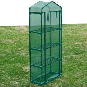 Berkfield Home - Royalton Greenhouse with 4 Shelves