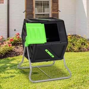 Berkfield Home - Royalton Tumbling Composter 60x58x74 cm 105 l Polypropylene