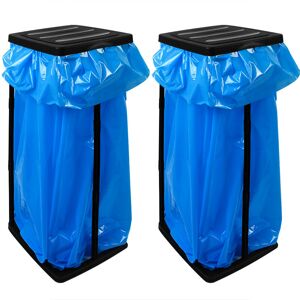 Deuba Rubbish Bin Bag Stand for up to 60 Litre 70 x 35 x 30 cm