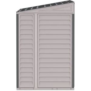 Lotus Saffron Sidemate Plus Lean-to Shed - 4x8ft