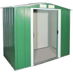 Apex Metal Shed - 6x4 Green - Sapphire