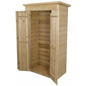 WORCESTER Shiplap Pent Tall Garden Store - Pressure Treated (1.1m x 0.5m)