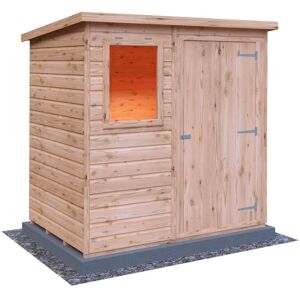 Shiplap Wooden Pent Shed 6 x 4 - Shire