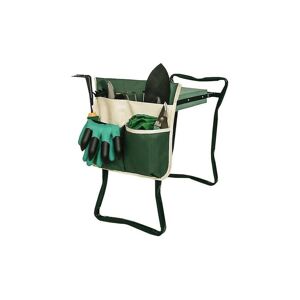 Héloise - Snow-Gardening Kneeling Tool Bag, Portable Gardening Tote, Oxford Garden Organizer for Green Garden Kneeling Chairs and Stools