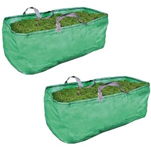 Spares2go - Garden & Farm Wheelbarrow Carrier Bags Heavy Duty Capacity Increase (Pack of 2, 270 Litre)