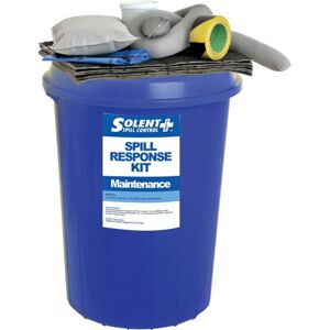 Solent - Spill Control Spill Kit s+ Maintenance Circular Bin 90L