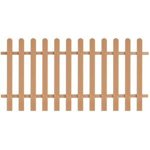 Sweiko - Picket Fence wpc 200x100 cm VDFF27301UK