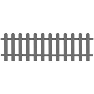 Sweiko - Picket Fence wpc 200x60 cm VDTD27295