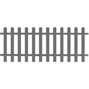 Sweiko - Picket Fence wpc 200x80 cm VDTD27296