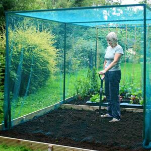 GARDENSKILL Walk In Fruit Cage with 7mm Butterfly Net (no door) - 8m x 2m x 2m high