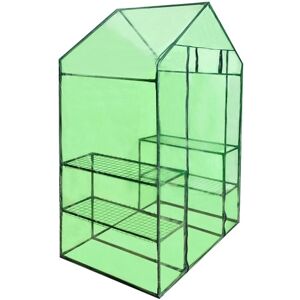 Berkfield Home - Walk-in Greenhouse with 4 Shelves