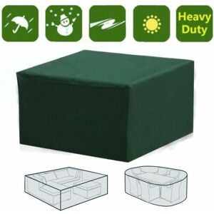 Hoopzi - Waterproof Rectangular Outdoor Furniture Cover with uv Protection for Patio Table, Garden Furniture, Green, 180 120 70cm