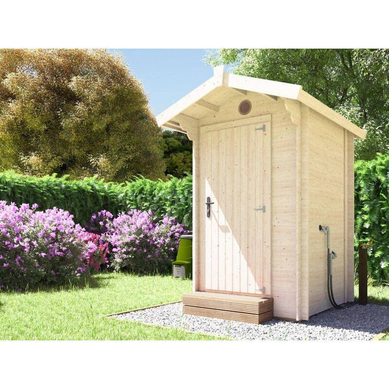 DUNSTER HOUSE LTD. Wooden Composting Eco Toilet Glamping Allotment Rural Fertiliser Compost Air Ventilation