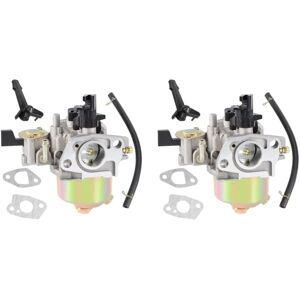 Tlily - 2X 16100-ZH8-W61 Carburetor Cleaner Generator Replace with Gasket for GX120 GX160 GX200 Engine