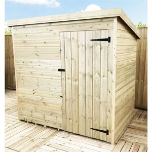 MARLBOROUGH 5 x 5 WINDOWLESS Garden Shed Pressure Treated T&G PENT Wooden Garden Shed + Single Door (5' x 5' / 5ft x 5ft) (5x5)