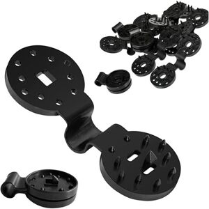 Alwaysh - Plastic Clips for Shade Net, 50 Pieces of Shade Net Clip for Fence Screen Shade Net Wind Protection Cloth Special Fixing Clip