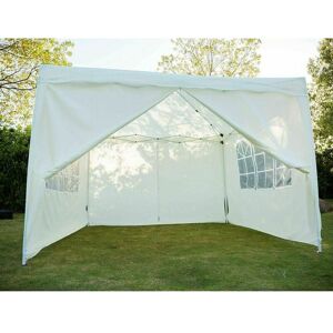Dayplus - Pop up Gazebo with Sides 3m x 3m - Detachable Sides, Heavy Duty Waterproof Instant Sun Shade And Block Wind, Party Tent Outdoor Garden