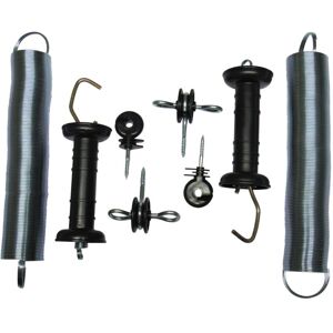 Securefix Direct - Electric Fence Spring Gate Kit X2 (Heavy Duty Coil Insulator Handle Poly Fencing)