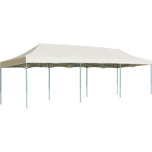 Bonnevie - Folding Pop-up Party Tent,Family Tent,Camping tent 3x9 m Cream VSVS583362