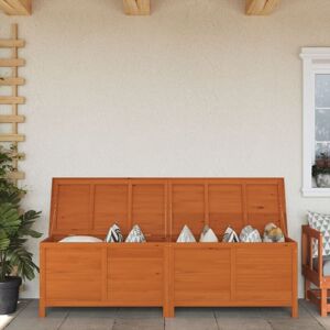 Bonnevie - Garden Storage Box,Garden shed,Tool shed Brown 198.5x50x56.5 cm Solid Wood Fir CFW74335