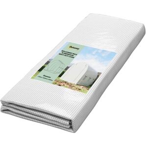 Outsunny - 3 x 2 x 2m Replacement Greenhouse Cover w/ Windows, White