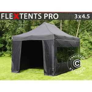 DANCOVER Pop up gazebo FleXtents Pop up canopy Folding tent PRO 3x4.5 m