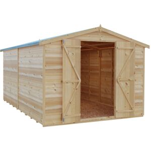 SHIRE Garden Value Overlap 12 x 8 Windowless Shed