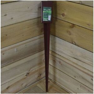 GARDEN MILE 1x Fence Post Holder 75mm x 75mm x 750mm