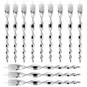 Soleil - 10 Pack Bird Repeller, Pigeon Repeller, Balcony Bird Scarer, Bird Scarer Bar 360 Degree Reflective Spiral Luminous,GU.B/bon Soleil - 10 Pack Bird Repeller, Pigeon Repeller, Balcony Bird Scarer, Bird Scarer Bar 360 Degree Reflective Spiral Luminous,GU.B/bon