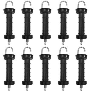 TLILY 10 PCS Gate Handle for Electric Fence, Insulated Spring Tension, Replacement Accessories Fencing, Pasture Gates TLILY 10 PCS Gate Handle for Electric Fence, Insulated Spring Tension, Replacement Accessories Fencing, Pasture Gates
