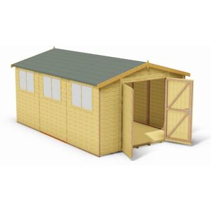 SHIRE Workspace dd Tongue and Groove Garden Shed Workshop Approx 10 x 15 Feet SHIRE Workspace dd Tongue and Groove Garden Shed Workshop Approx 10 x 15 Feet