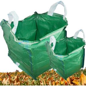 STORM TRADING GROUP 3 x 120L Green Reusable Heavy Duty Garden Waste Sacks With Looped Handles STORM TRADING GROUP 3 x 120L Green Reusable Heavy Duty Garden Waste Sacks With Looped Handles