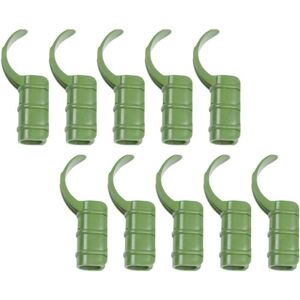 WOIYIC 15Pcs Garden Buildings Tube Clip Greenhouse Frame Pipe Tube Film Clip Pipe Clamps Connector for Greenhouse Banner Frame Sheds Green 20Mm WOIYIC 15Pcs Garden Buildings Tube Clip Greenhouse Frame Pipe Tube Film Clip Pipe Clamps Connector for Greenhouse Banner Frame Sheds Green 20Mm