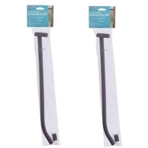 2 x Gardman Outdoor Greenhouse Gutter Rainwater Drain Down Pipe Downpipe 08877 2 x Gardman Outdoor Greenhouse Gutter Rainwater Drain Down Pipe Downpipe 08877