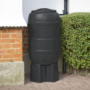 Water Butts Direct - 210L Standard Barrel Water Butt including Stand & Standard Diverter black Water Butts Direct - 210L Standard Barrel Water Butt including Stand & Standard Diverter black