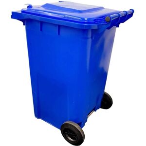 STORM TRADING GROUP 1 x 240L Brown Standard Sized Outdoor Recycling Wheelie Bins With Rubber Wheels & Lids STORM TRADING GROUP 1 x 240L Brown Standard Sized Outdoor Recycling Wheelie Bins With Rubber Wheels & Lids