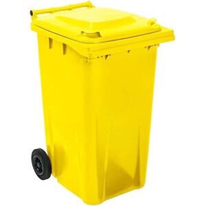 STORM TRADING GROUP 1 x 240L Blue Standard Sized Outdoor Recycling Wheelie Bins With Rubber Wheels & Lids STORM TRADING GROUP 1 x 240L Blue Standard Sized Outdoor Recycling Wheelie Bins With Rubber Wheels & Lids