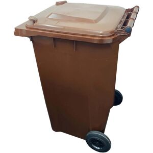 STORM TRADING GROUP 1 x 240L Green Standard Sized Outdoor Recycling Wheelie Bins With Rubber Wheels & Lids STORM TRADING GROUP 1 x 240L Green Standard Sized Outdoor Recycling Wheelie Bins With Rubber Wheels & Lids