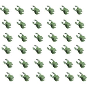 WOIYIC 36Pcs Universal Plant Trellis Clips 20mm Plastic Rotating Fixing Bracket for Garden Greenhouse Orchard Tomato Cage WOIYIC 36Pcs Universal Plant Trellis Clips 20mm Plastic Rotating Fixing Bracket for Garden Greenhouse Orchard Tomato Cage