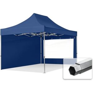 TOOLPORT 3x4.5m Pop Up Gazebo PROFESSIONAL Aluminium 40 mm, incl. Sidewalls with Panorama Windows, dark blue High Performance Polyester approx. 400g/m² TOOLPORT 3x4.5m Pop Up Gazebo PROFESSIONAL Aluminium 40 mm, incl. Sidewalls with Panorama Windows, dark blue High Performance Polyester approx. 400g/m²